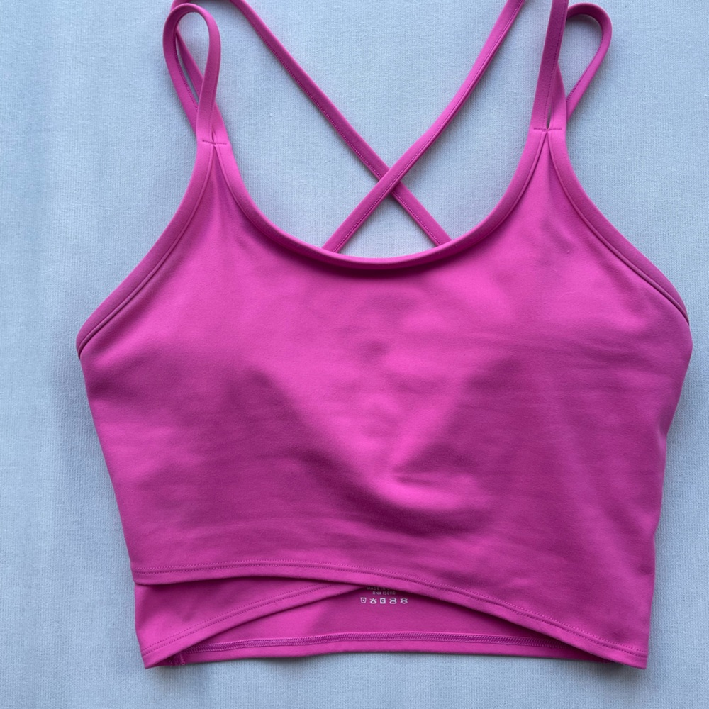 Peloton Strappy Cadence Longline Cross Front Bra